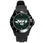 The New York Jets Plastic Sport Watch In Black