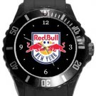 New York Red Bulls Plastic Sport Watch In Black