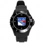 New York Rangers Plastic Sport Watch In Black