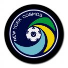New York Cosmos Heat-Resistant Round Mousepad