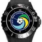 New York Cosmos Plastic Sport Watch In Black