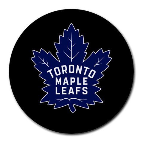 Toronto Maple Leafs Heat-Resistant Round Mousepad