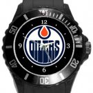 Edmonton Oilers Plastic Sport Watch In Black