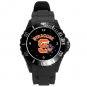 Syracuse Orange Plastic Sport Watch In Black