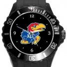 Kansas University Jayhawks Plastic Sport Watch In Black