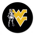 West Virginia Mountaineers Heat-Resistant Round Mousepad
