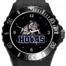 Georgetown University Hoyas Plastic Sport Watch In Black