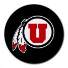 University of Utah Utes Heat-Resistant Round Mousepad