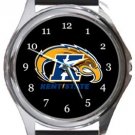 Kent State University Golden Flashes Round Metal Watch