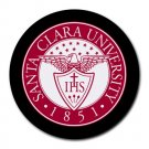 Santa Clara University Heat-Resistant Round Mousepad