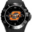 Oklahoma State University OSU Plastic Sport Watch In Black