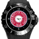 University of Mississippi Plastic Sport Watch In Black