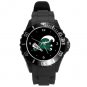 Tulane University Green Wave Plastic Sport Watch In Black