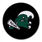 Tulane University Green Wave Heat-Resistant Round Mousepad