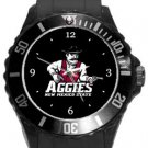 New Mexico State Aggies Plastic Sport Watch In Black