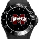 Mississippi State University Bulldogs Plastic Sport Watch In Black