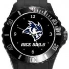 Rice University Owls Plastic Sport Watch In Black