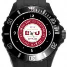 Brigham Young University BYU Hawaii Plastic Sport Watch In Black