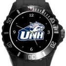 University of New Hampshire Wildcats Plastic Sport Watch In Black
