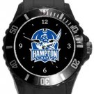 Hampton University Pirates Plastic Sport Watch In Black