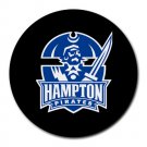 Hampton University Pirates Heat-Resistant Round Mousepad