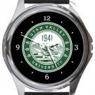 Utah Valley University Round Metal Watch