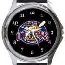Evansville Otters Round Metal Watch