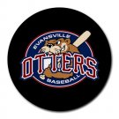 Evansville Otters Heat-Resistant Round Mousepad