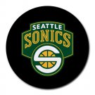 Seattle SuperSonics Heat-Resistant Round Mousepad
