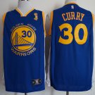 2018 Men's Golden State Warriors #30 Champions Stephen Curry Basketball Blue Jersey