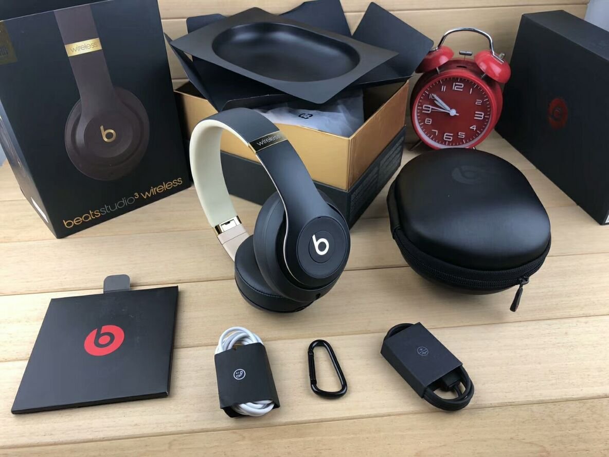 Beats by Dre Studio 3 Wireless Over the Ear Headphones Shadow Gray Free Shipping