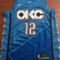 Oklahoma City Thunder #12 Steven Adams Blue City Edition NBA Jersey Free Shipping