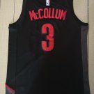 Portland Trail Blazers #3 C.J. McCollum Black City Edition NBA Jersey Free Shipping