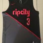 Portland Trail Blazers #3 C.J. McCollum Black City Edition NBA Jersey Free Shipping