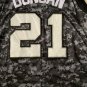 Tim Duncan #21 San Antonio Spurs Gray Camo City Edition Jersey Free Shipping