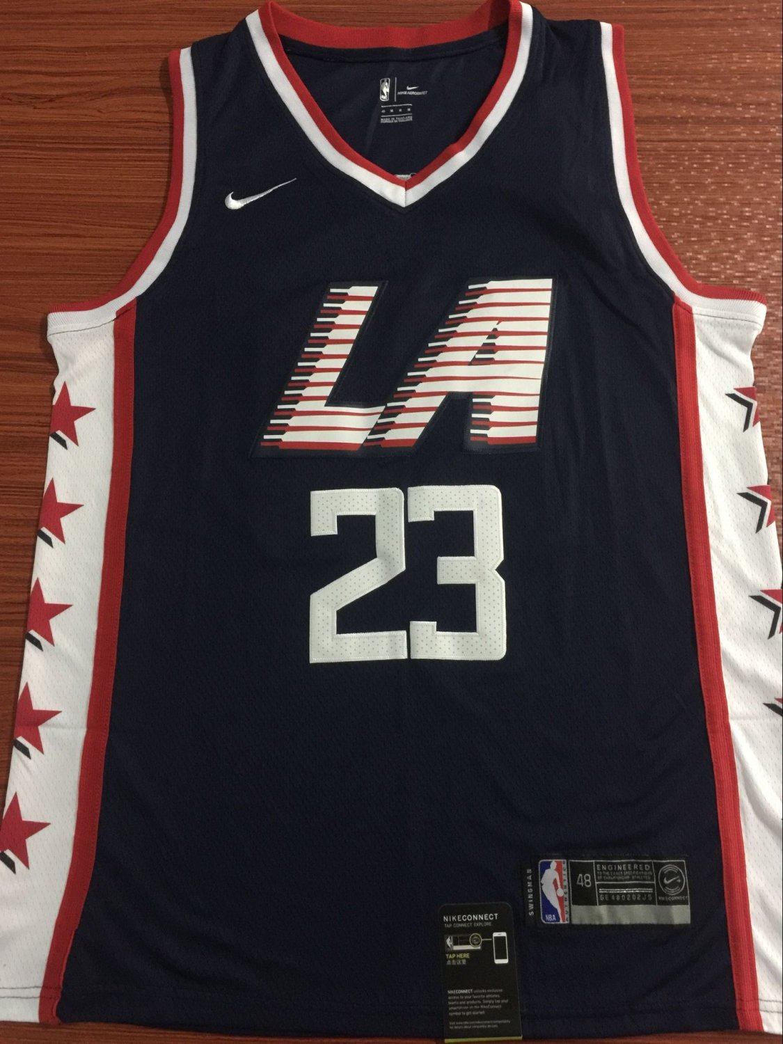 Los Angeles Clippers 23 Lou Williams City Edition Swingman Navy 3D