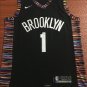Brooklyn Nets D&acirc;��Angelo Russell #1 Men's Black City Edition Free Shipping