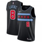 Chicago Bulls Zach LaVine #8 Men's City Edition Free Shipping