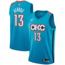Paul George #13 Oklahoma City Thunder City Edition Basketball  Free Shipping