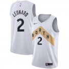 Leonard #2 Toronto Raptors City Edition Jersey Free Shipping