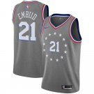 Joel Embiid #21 Philadelphia 76ers City Edition Jersey Free Shipping