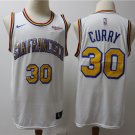 Golden State Warriors #30 Stephen Curry White Hardwood Classic Jersey Free Shipping