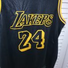 2020 NBA Los Angeles Lakers #24 Kobe Bryant Embroidered Black Mamba Snakeskin Black Gold jersey