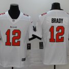 Men's Tampa Bay Buccaneers Tom Brady #12 White NFL Jersey Free Shipping