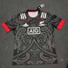 2020 New Zealand Maori All Blacks Rugby Home Jersey Free Shipping