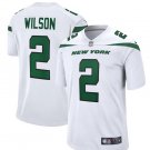 Men's New York Jets Zach Wilson White 2021 NFL Draft First Round Pick Jersey