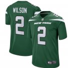 Men's New York Jets Zach Wilson Gotham Green 2021 NFL Draft First Round Pick Game Jersey