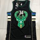 Milwaukee Bucks #34 Antetokounmpo NBA Jersey Black Free Shipping