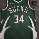 Men's Milwaukee Bucks Giannis Antetokounmpo #34 Earned Edition 2020 2021 NBA Jersey