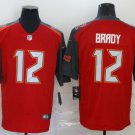 Men's Tampa Bay Buccaneers Tom Brady #12 Red NFL Jersey